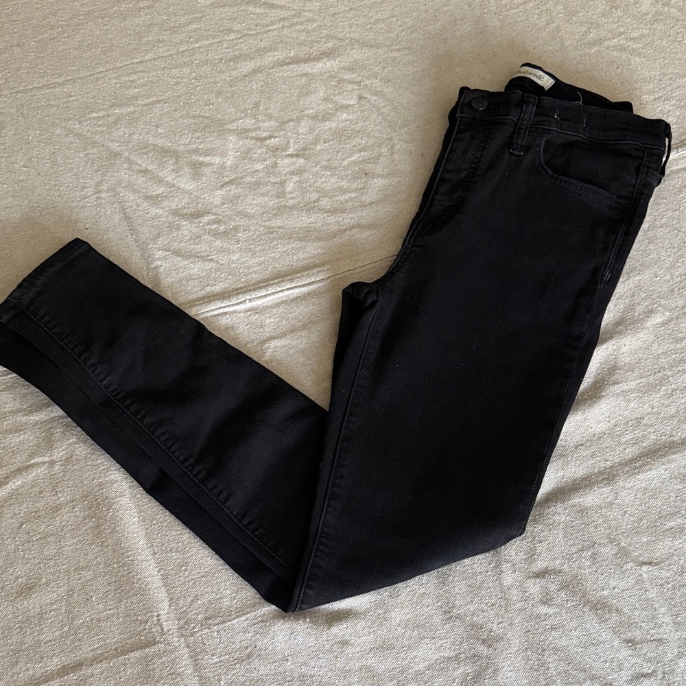 Madewell Women's Black Skinny Jeans